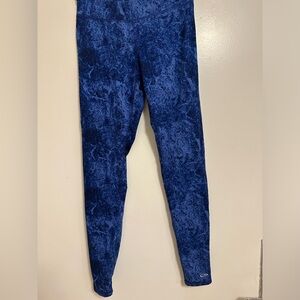 Champion duo dry blue tie dye leggings
